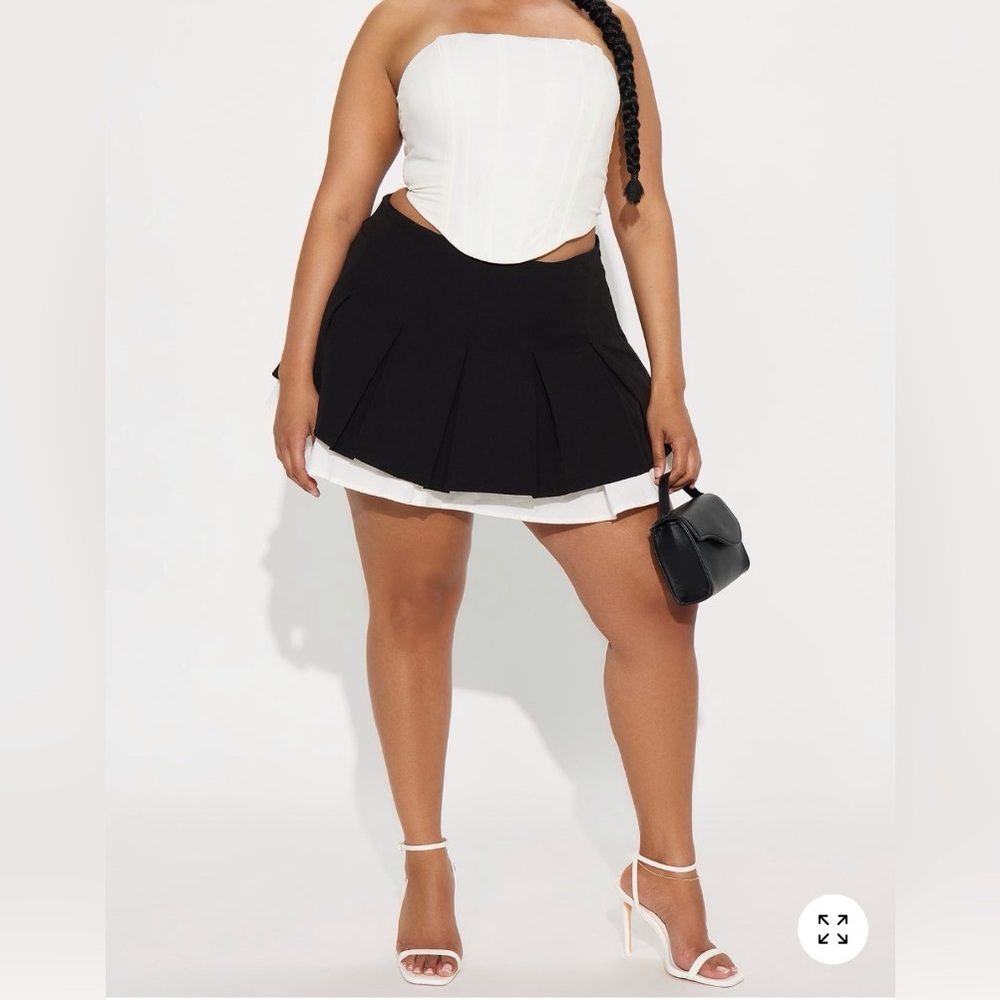Fashion Nova Black Mini Skirt
